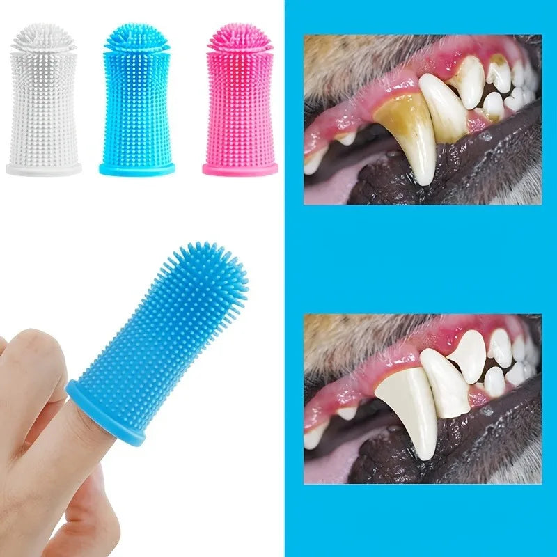 Woof Wink Ultra-Soft Dental Care Toothbrush Set (3-Pack)