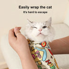 Woof Wink Calming Cat Grooming Wrap