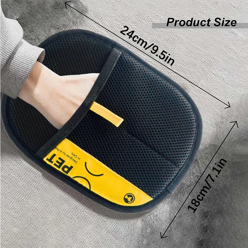 Woof Wink 2-in-1 Fur Removal Grooming Glove