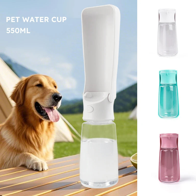 Woof Wink Foldable Travel Water Bottle