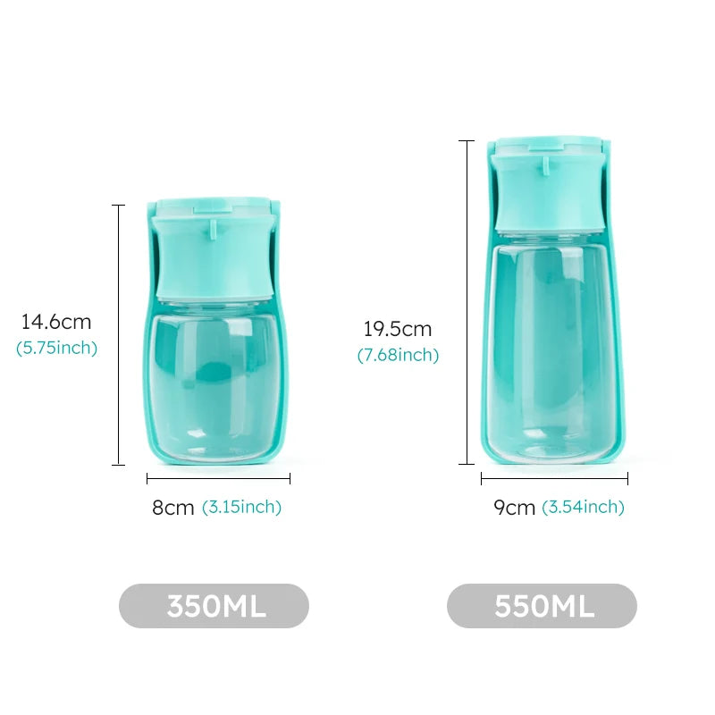 Woof Wink Foldable Travel Water Bottle
