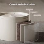 Woof Wink Ceramic Flowing Water Fountain for Cats & Dogs