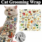 Woof Wink Calming Cat Grooming Wrap