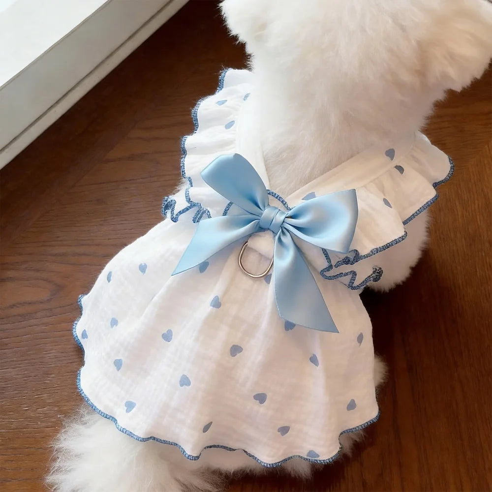 Woof Wink Breezy Summer Dress for Cats & Small Dogs
