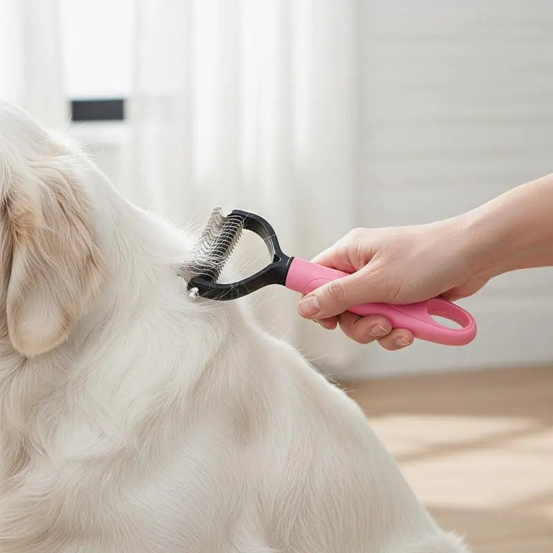 Woof Wink Pro 2-in-1 Dematting & Deshedding Brush