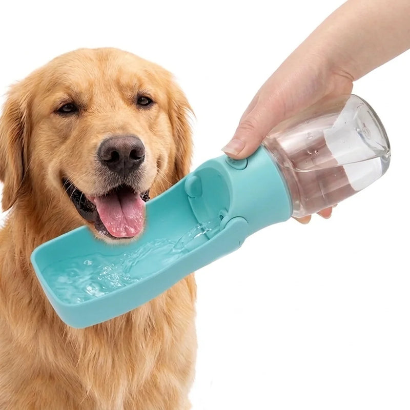 Woof Wink Foldable Travel Water Bottle