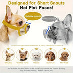 Woof Wink Breathable Mesh Muzzle for Small Dogs