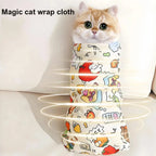 Woof Wink Calming Cat Grooming Wrap