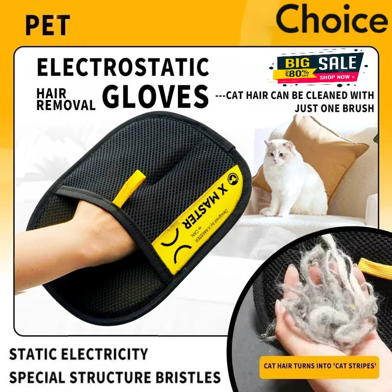 Woof Wink 2-in-1 Fur Removal Grooming Glove