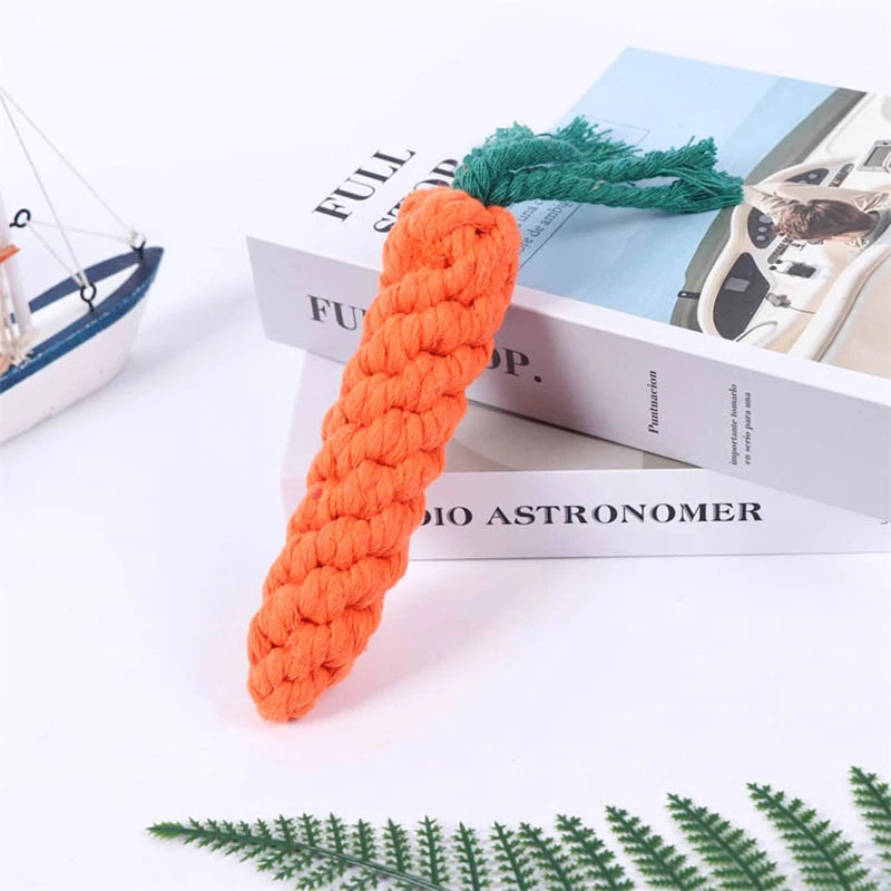 Woof Wink Braided Cotton Rope Chew Toy