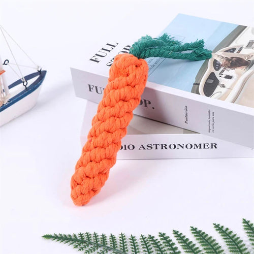 Woof Wink Braided Cotton Rope Chew Toy
