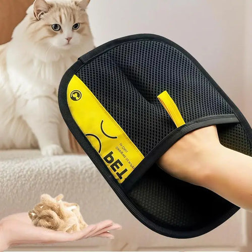Woof Wink 2-in-1 Fur Removal Grooming Glove