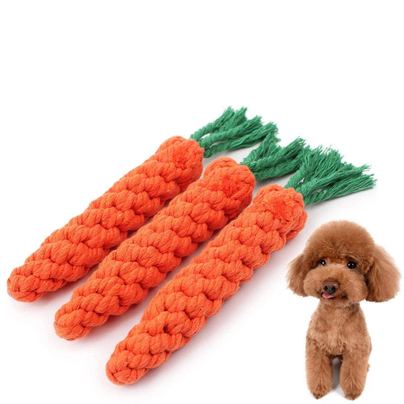 Woof Wink Braided Cotton Rope Chew Toy