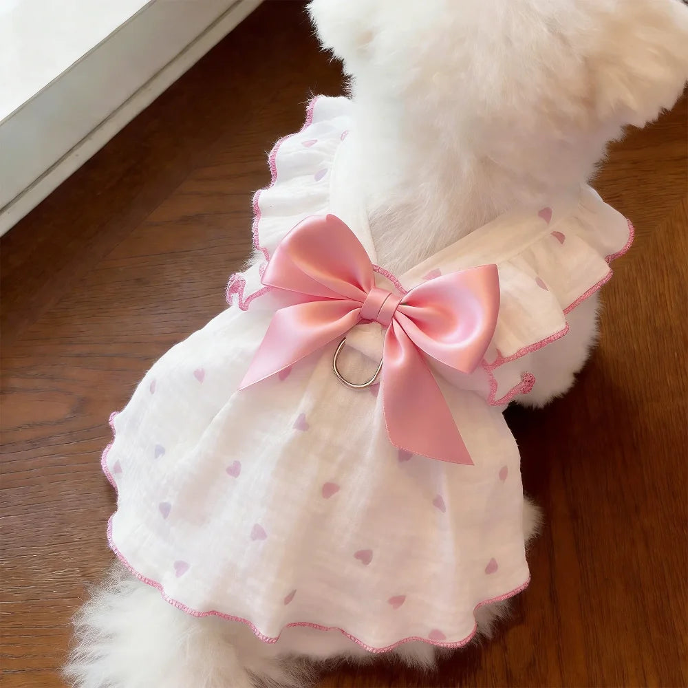 Woof Wink Breezy Summer Dress for Cats & Small Dogs