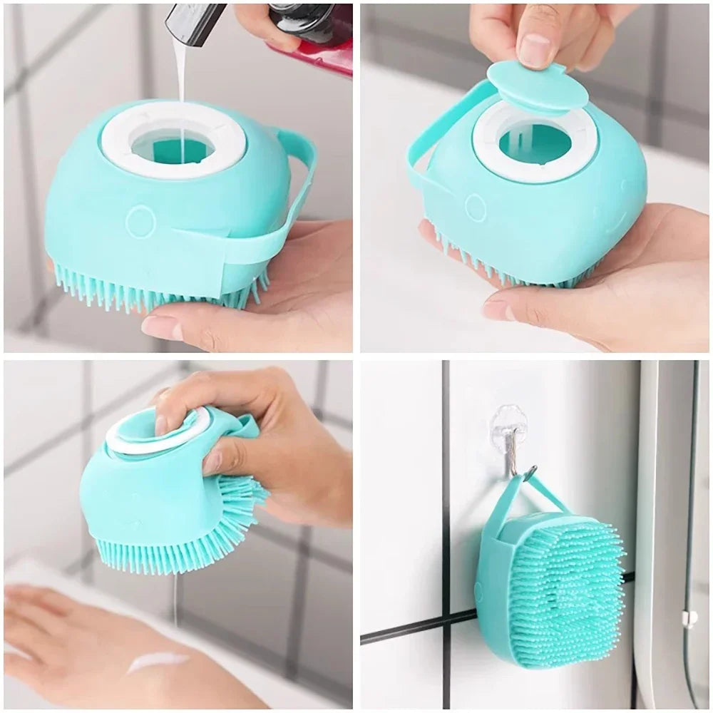 Woof Wink Silicone Bath & Massage Brush