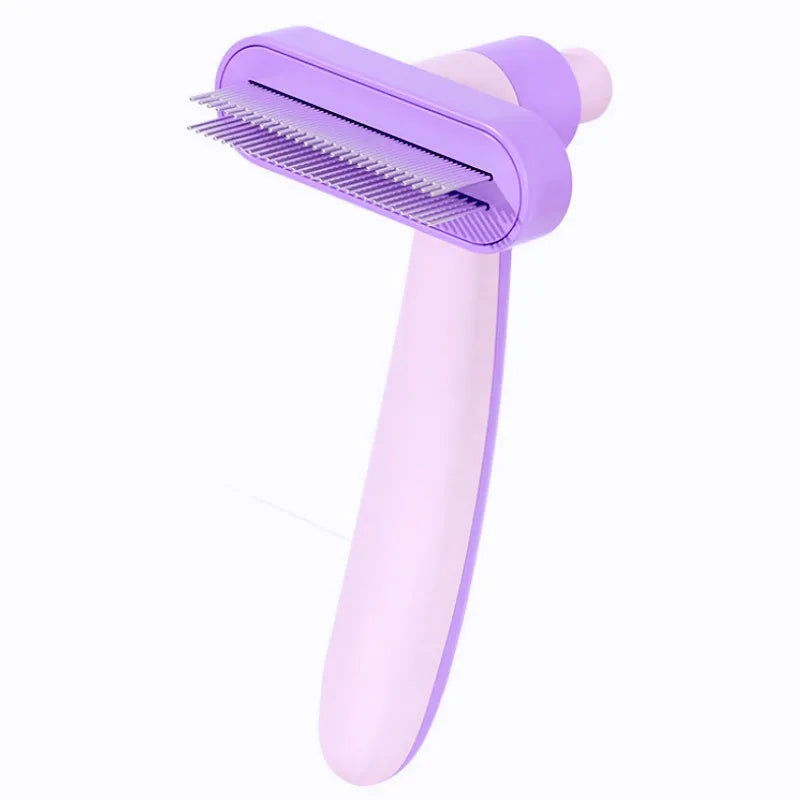 Woof Wink Self-Cleaning Double-Row Grooming Brush