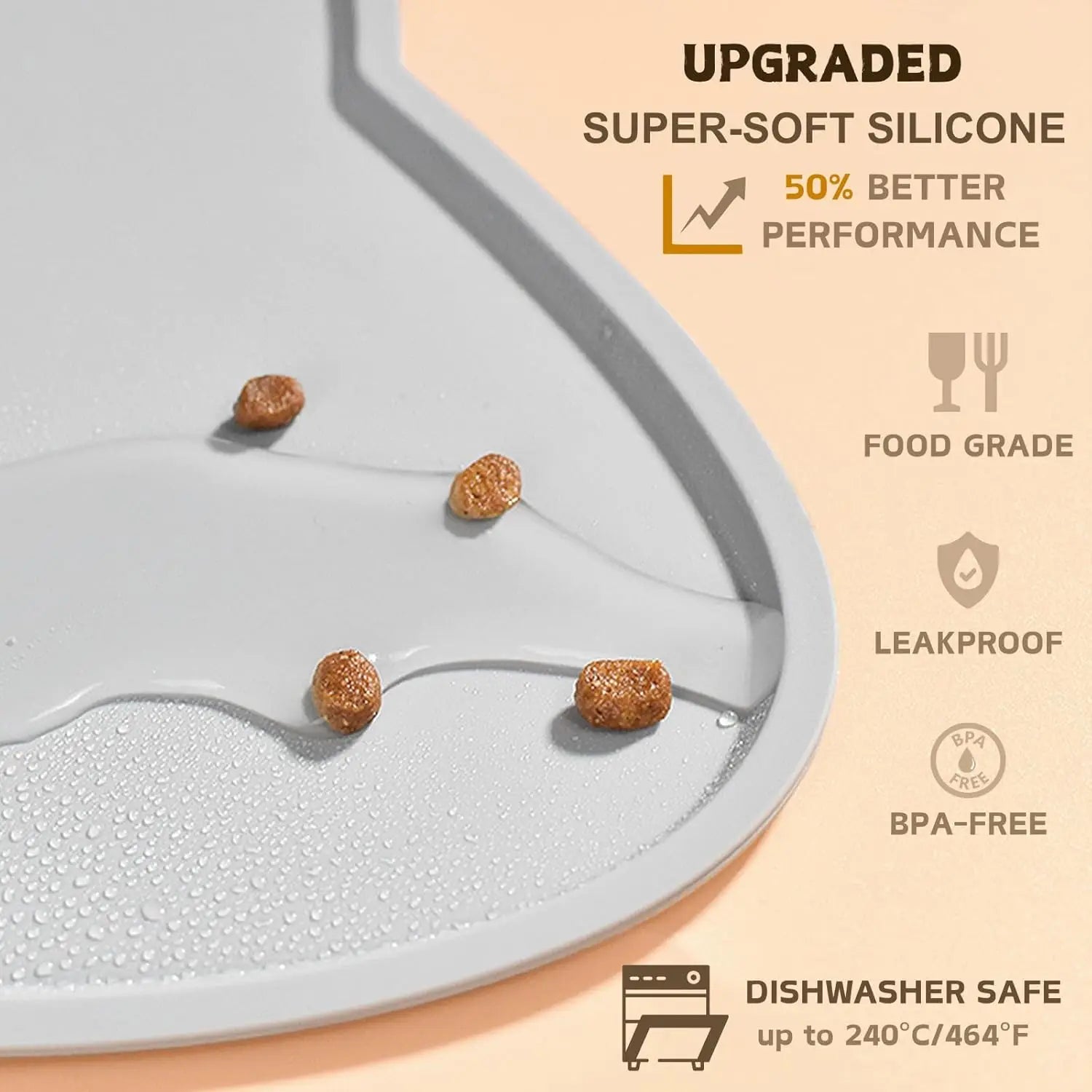 Woof Wink Waterproof Silicone Feeding Mat