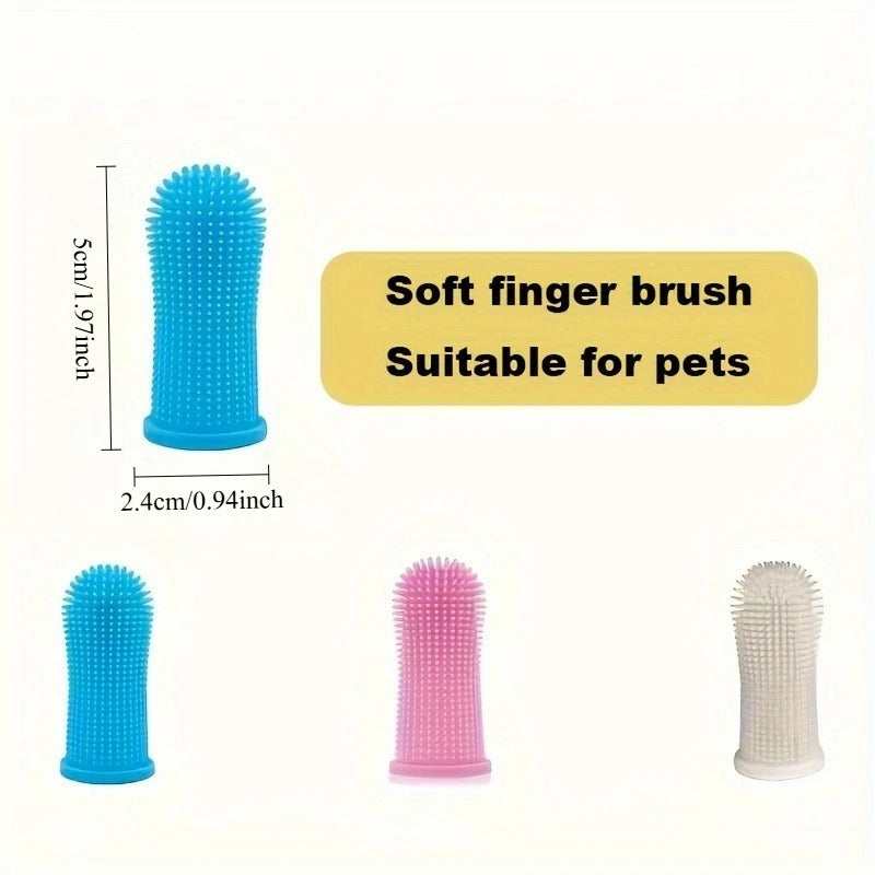 Woof Wink Ultra-Soft Dental Care Toothbrush Set (3-Pack)