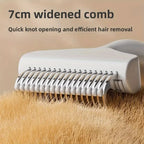 Woof Wink Curved Detangling Comb for Long Coats