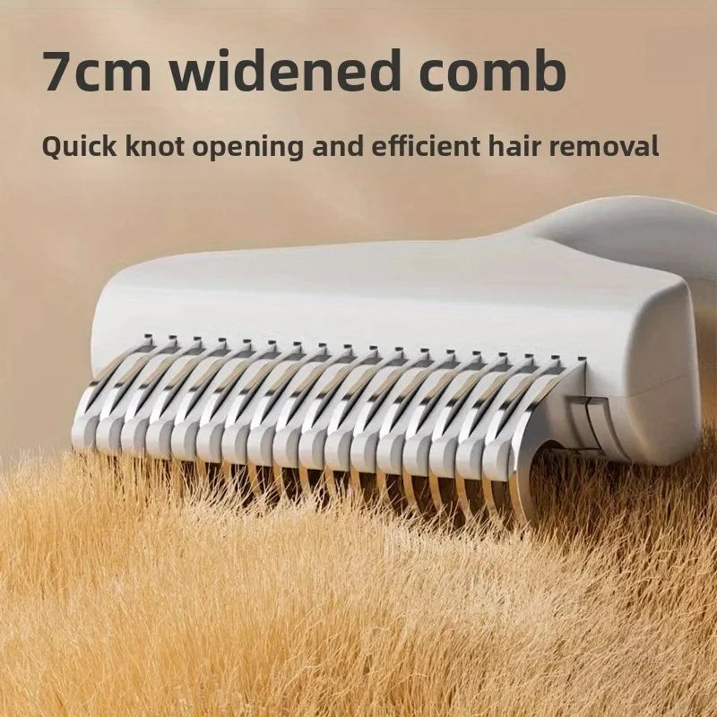 Woof Wink Curved Detangling Comb for Long Coats