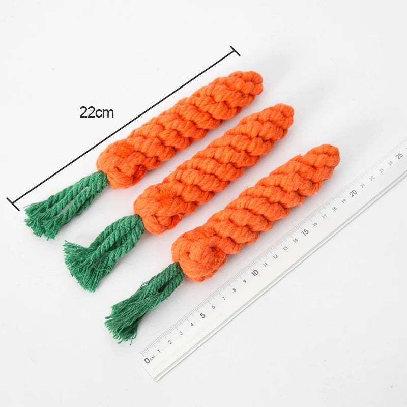 Woof Wink Braided Cotton Rope Chew Toy