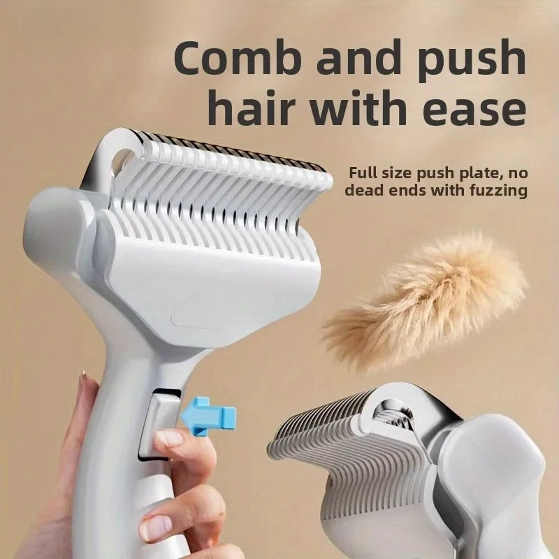 Woof Wink Curved Detangling Comb for Long Coats