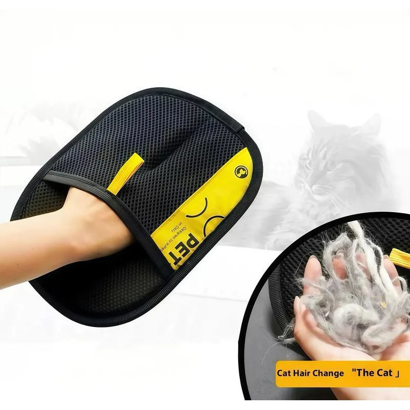 Woof Wink 2-in-1 Fur Removal Grooming Glove