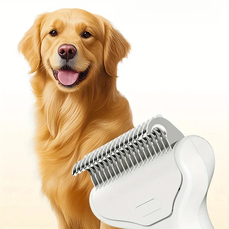 Woof Wink Curved Detangling Comb for Long Coats
