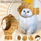 Woof Wink Playful Fish Costume Hat for Cats